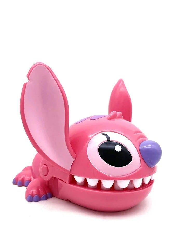Stitch Teeth Toys Game for Kids, Stitch's Finger Biting , Funny Toys (Pink)